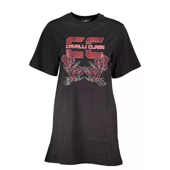 Cavalli Class Rosa Cotton Women T-Shirt
